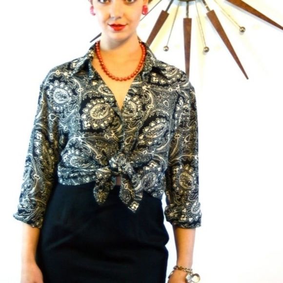 Diane Von Furstenberg NEW TAGS Blouse size small - Picture 8 of 14